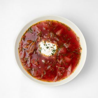 Борщ с телятиной